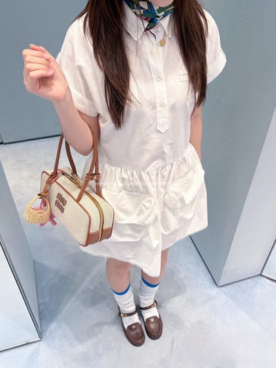 miumiu無袖襯衫連身裙7