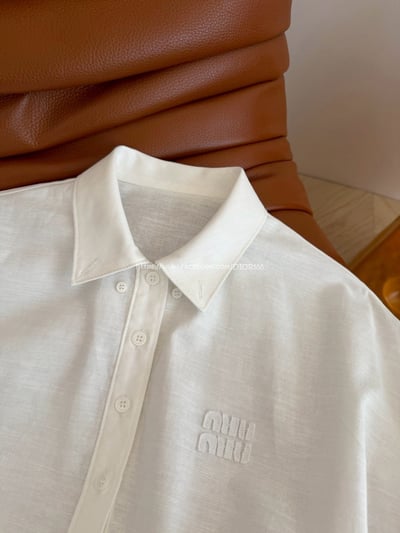 miumiu無袖襯衫連身裙9