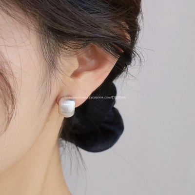 霧面耳環(改耳夾款)2