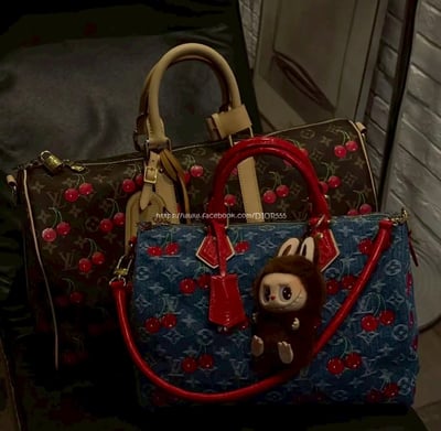 LV keepall枕頭包 10