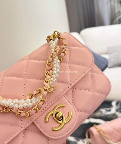 小香珍珠鏈條方胖子​​11