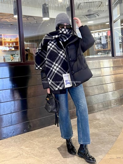 Burberry羊毛圍巾10