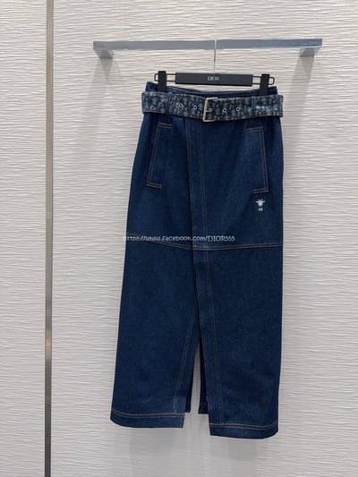 Dior丹寧牛仔裙 7