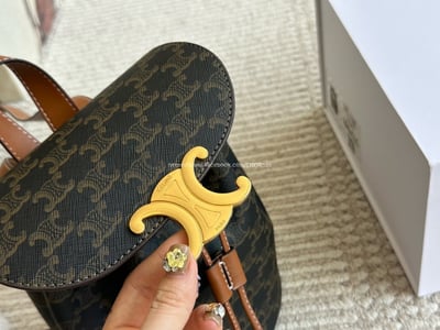 celine老花後背包8