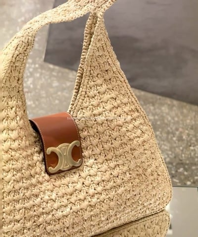 CELINE 草編托特包12