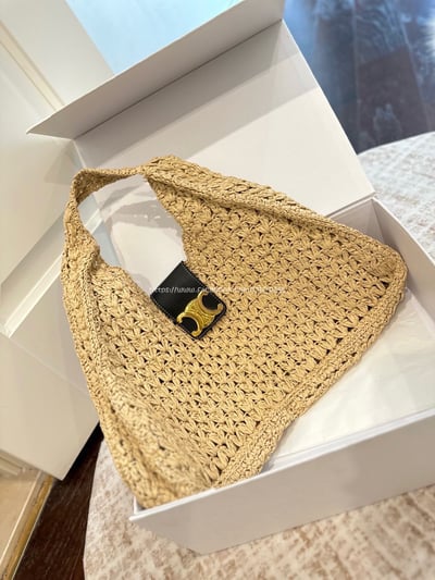 CELINE 草編托特包10