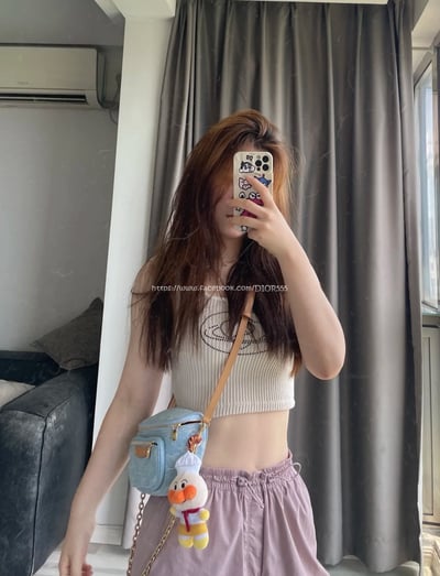 Lv淺色牛仔腰包4