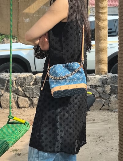 LV 牛仔水桶包  2