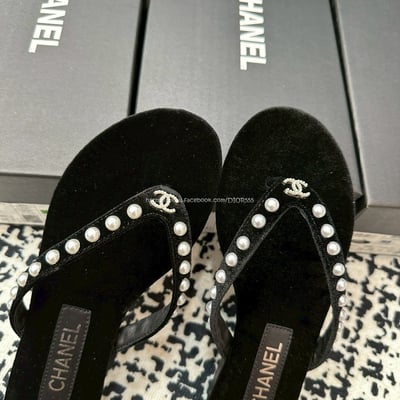 小香珍珠人字拖6