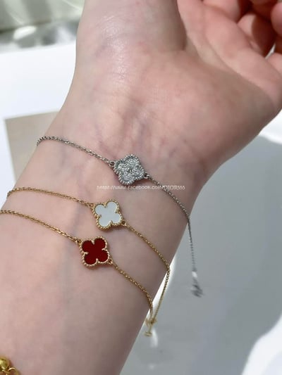  Vca mini四葉草手鍊 1