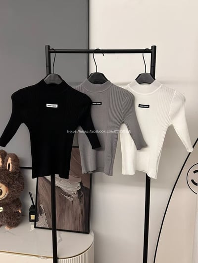 miumiu針織5分袖上衣12