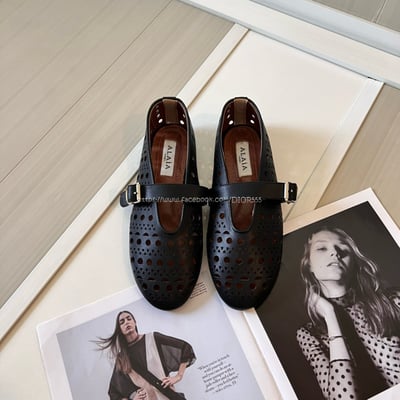 𝗔𝗟𝗔𝗜𝗔漁網鑽面芭蕾舞鞋9