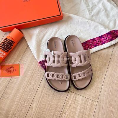 HERMES豬鼻拖鞋14