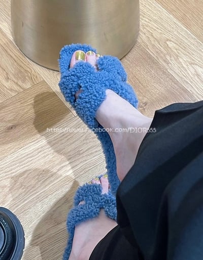 愛馬仕厚厚羊羔毛4