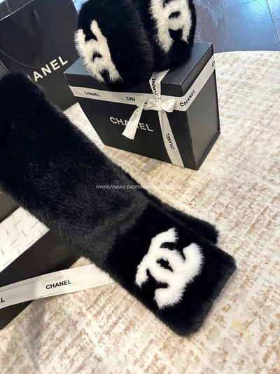 小香套裝(耳罩+圍巾)13