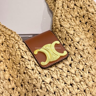 CELINE 草編托特包7