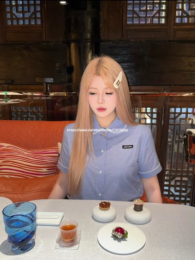 miu miu 藍格紋套裝裙5