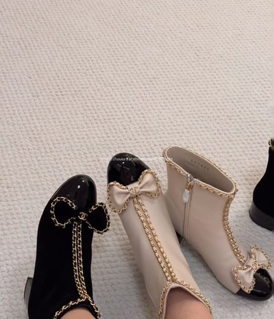 小香這雙蝴蝶結短靴8