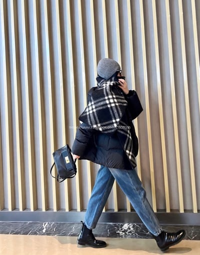 Burberry羊毛圍巾12