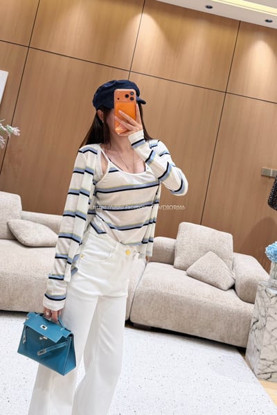 條紋兩件套(小外套+背心)2