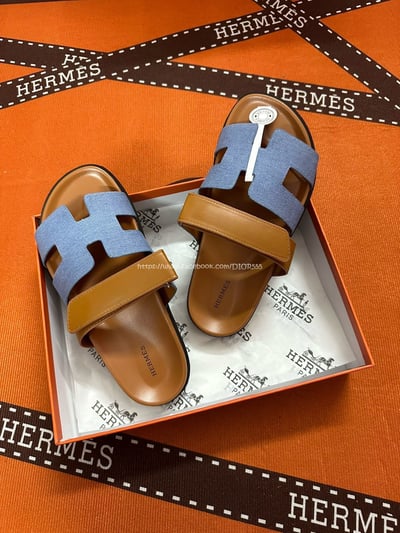 愛馬仕二舅拖鞋10