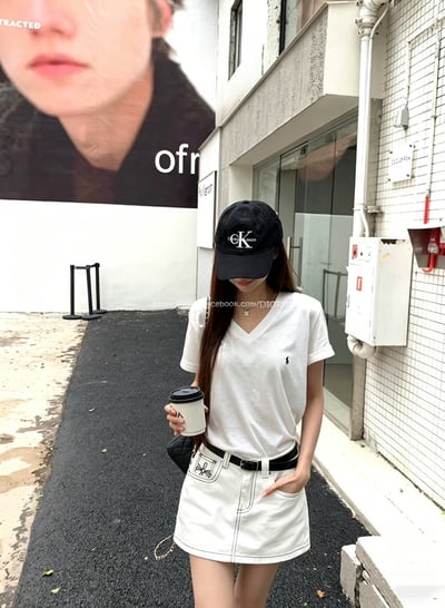 克羅心十字架牛仔褲裙3