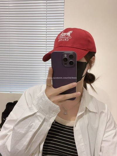 CELINE刺繡馬車棒球帽(男女同款)6