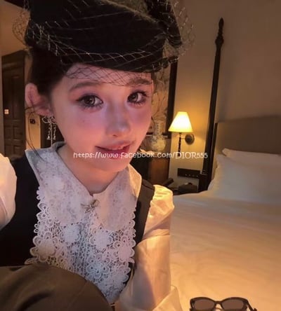 小香黑皮蝴蝶結流蘇耳環6