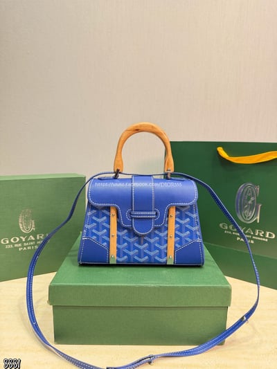 Goyard西貢硬箱手提包6
