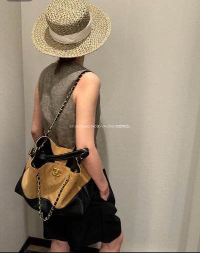 小香25a麂皮托特包7