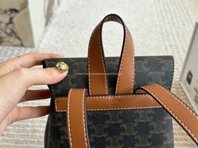 celine老花後背包10