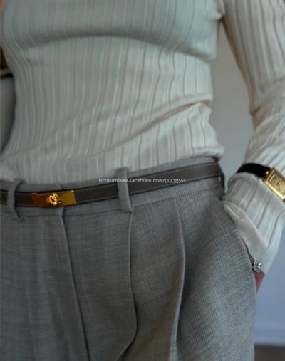 愛馬仕女士皮帶2