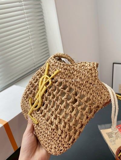 YSL編織托特包 8