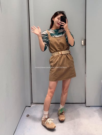 miumiu工裝背心裙2