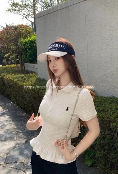 Polo小馬花邊上衣3