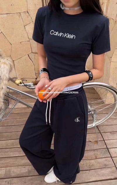 CK簡約風運動套裝(上衣+褲子)2