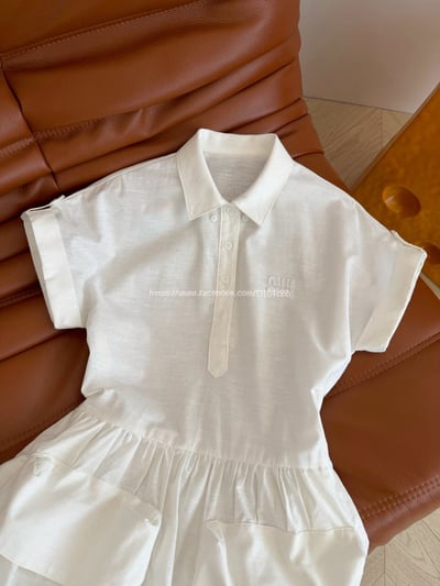 miumiu無袖襯衫連身裙10