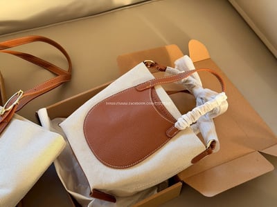 longchamp 帆布水桶包7