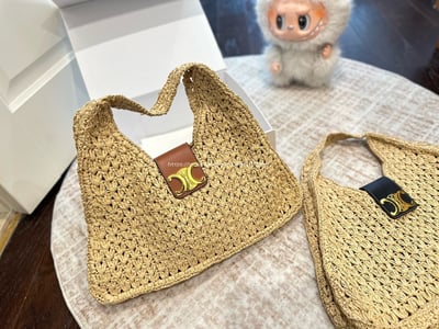 CELINE 草編托特包8