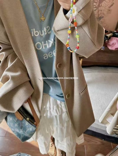 Acne1996baby藍上衣6