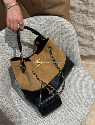 小香25a麂皮托特包4