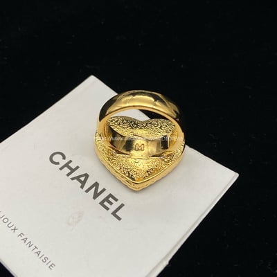 小香牛仔藍愛心戒指4