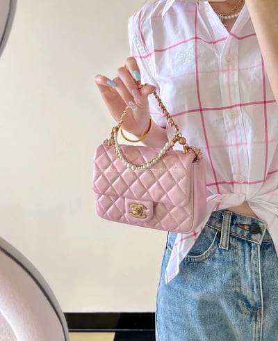 小香珍珠鏈條方胖子​​8