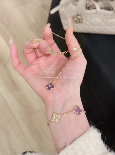 Vca紫羅蘭手鍊/項鍊/手環5