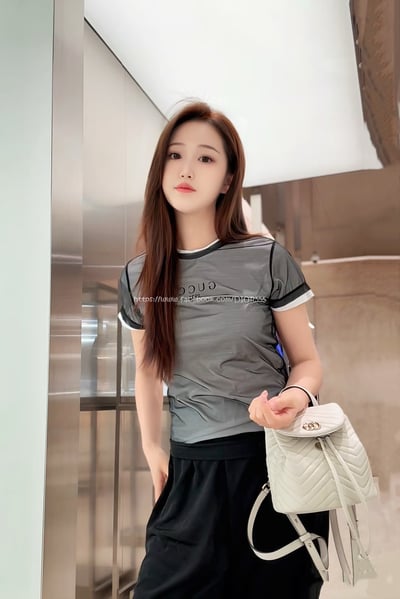 Gucci 假兩件雙層T4