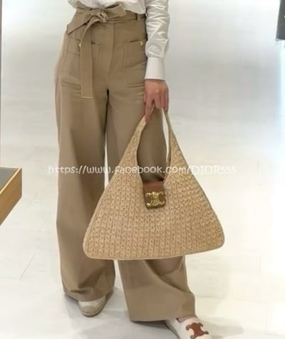 CELINE 草編托特包2