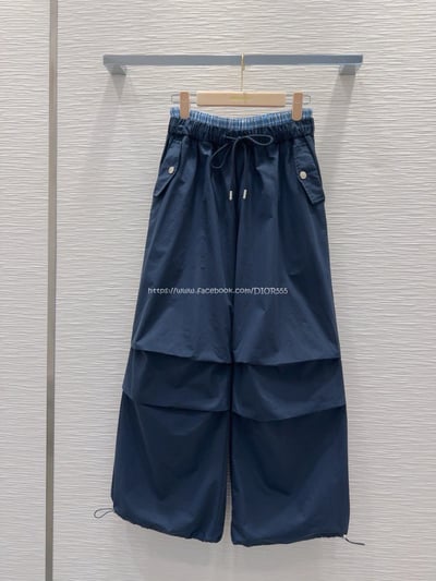 腰部拼接休閒長褲10