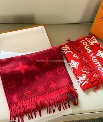 LV羊絨圍巾7