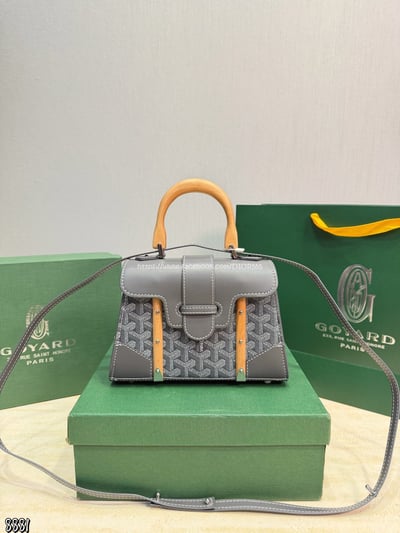 Goyard西貢硬箱手提包15