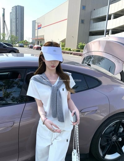 Polo三件套裝(上衣+披肩+長褲)3